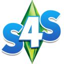 A green plumbob behind the text S4S