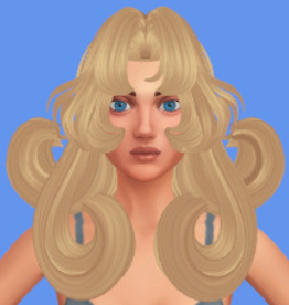 A clayified hair